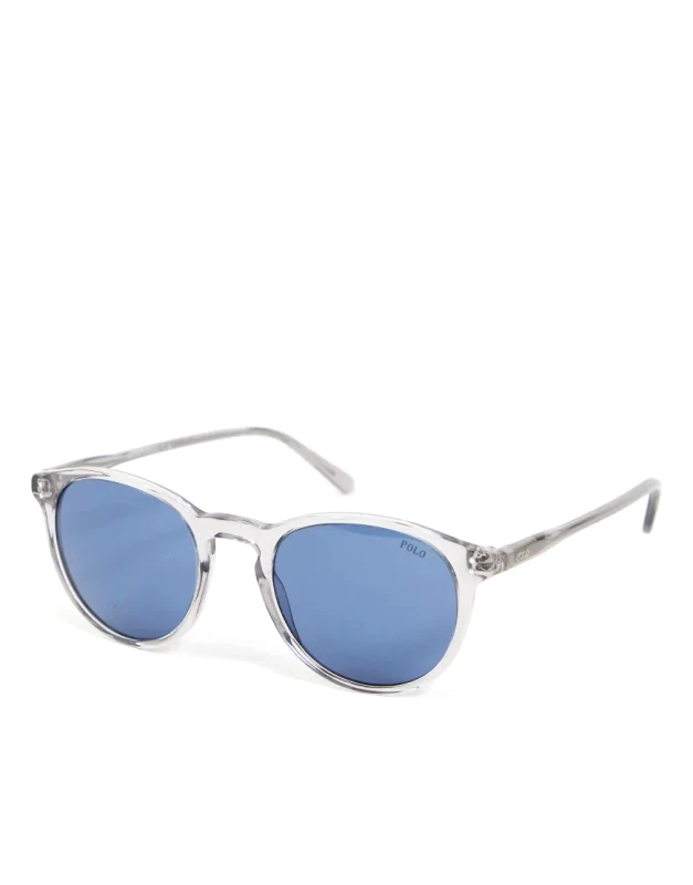 Ralph Lauren Polo Ralph Lauren 0PH4110 round sunglasses-Clear