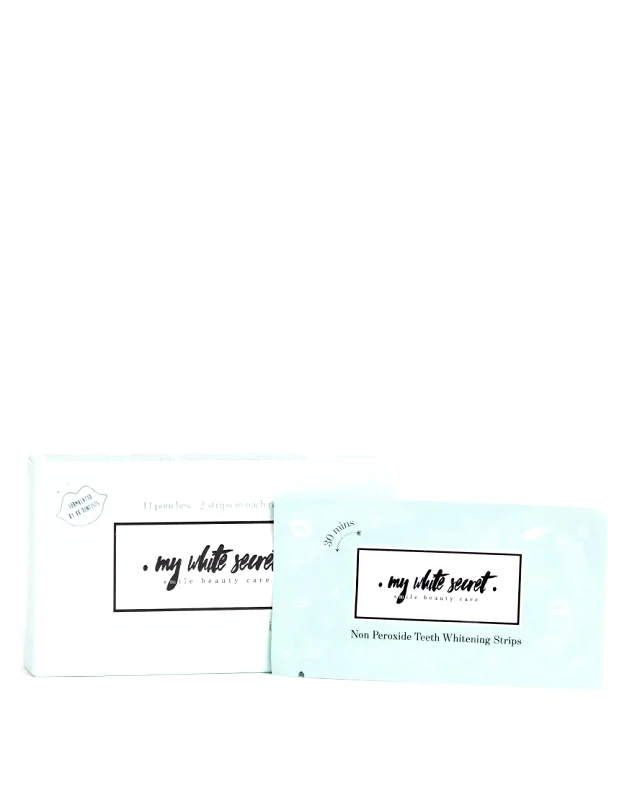 My White Secret My White Secret Original Teeth Whitening Strips x 14 Strips-No colour