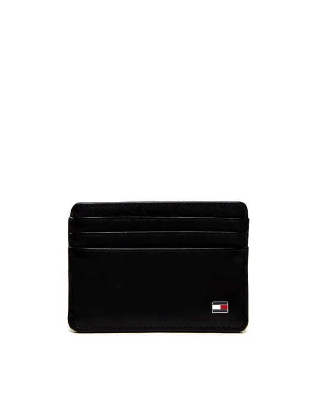 Tommy Hilfiger Tommy Hilfiger Eton credit card holder in black