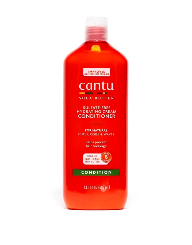 Cantu Cantu Shea Butter Sulfate Free Hydrating Cream Conditioner 400ml-No colour
