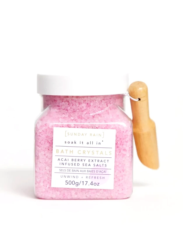 Sunday Rain Sunday Rain Bath Crystals Salts Acai Berry-No colour