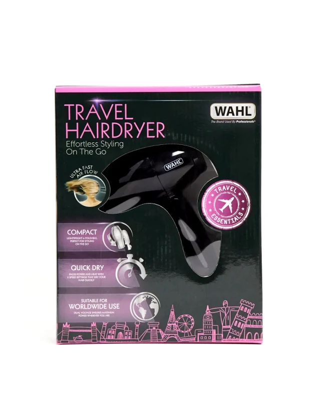 Wahl Wahl Travel Hairdryer-No colour