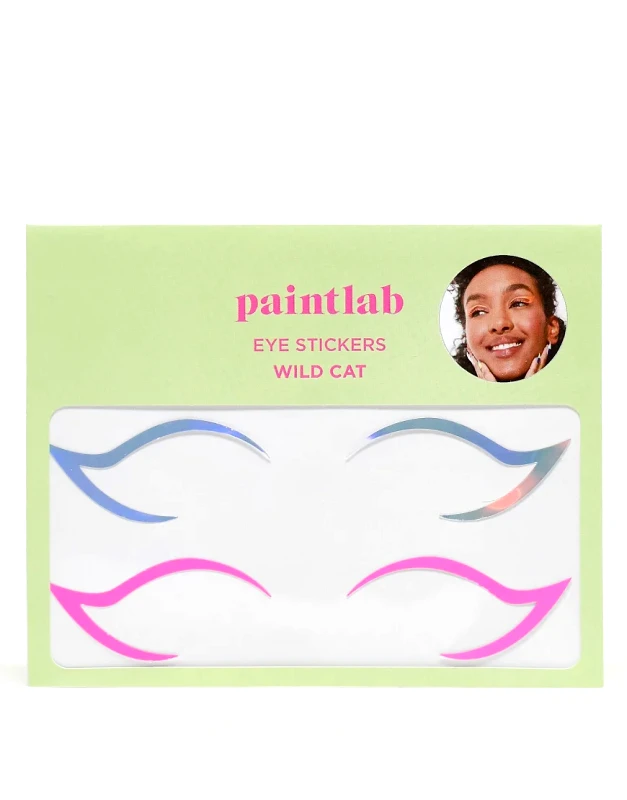 Paint Labs Paintlab Eye Stickers - Wild Cat-Multi