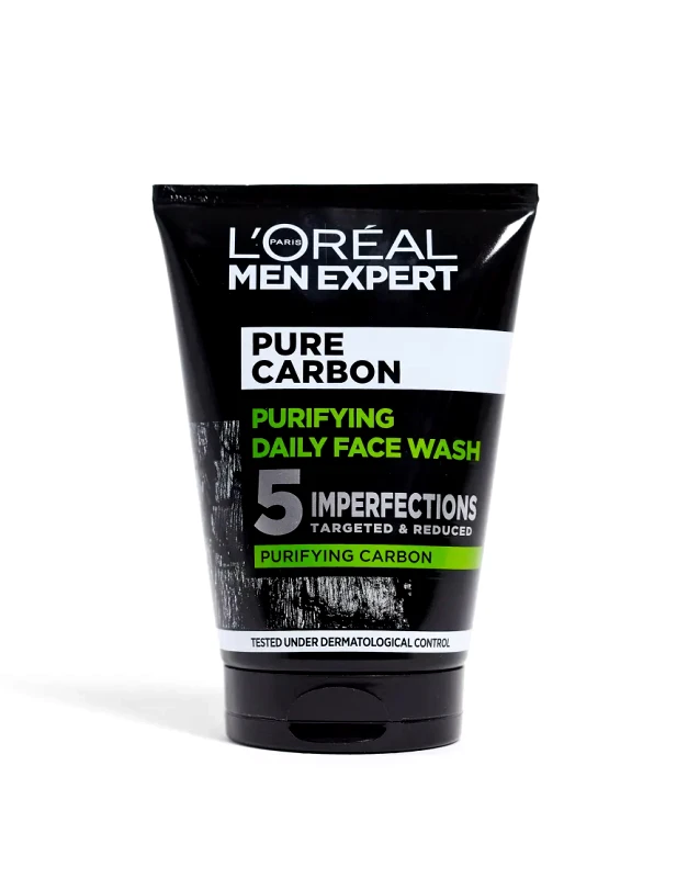 L'Oreal Men Expert L'Oreal Men Expert Pure Purifying Daily Face Wash 100ml-No colour