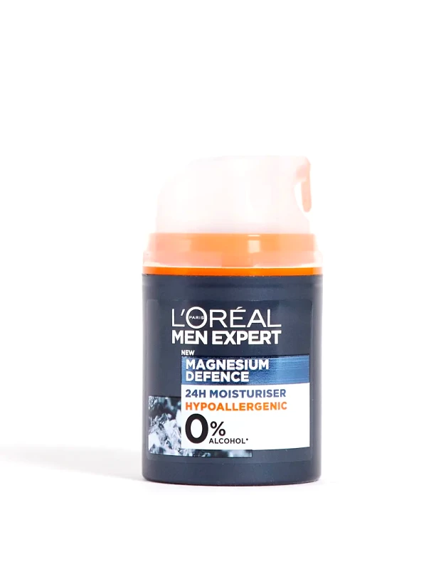 L'Oreal Men Expert L'Oreal Men Expert Magnesium Defence Hypoallergenic Sensitive Moisturiser-No colour