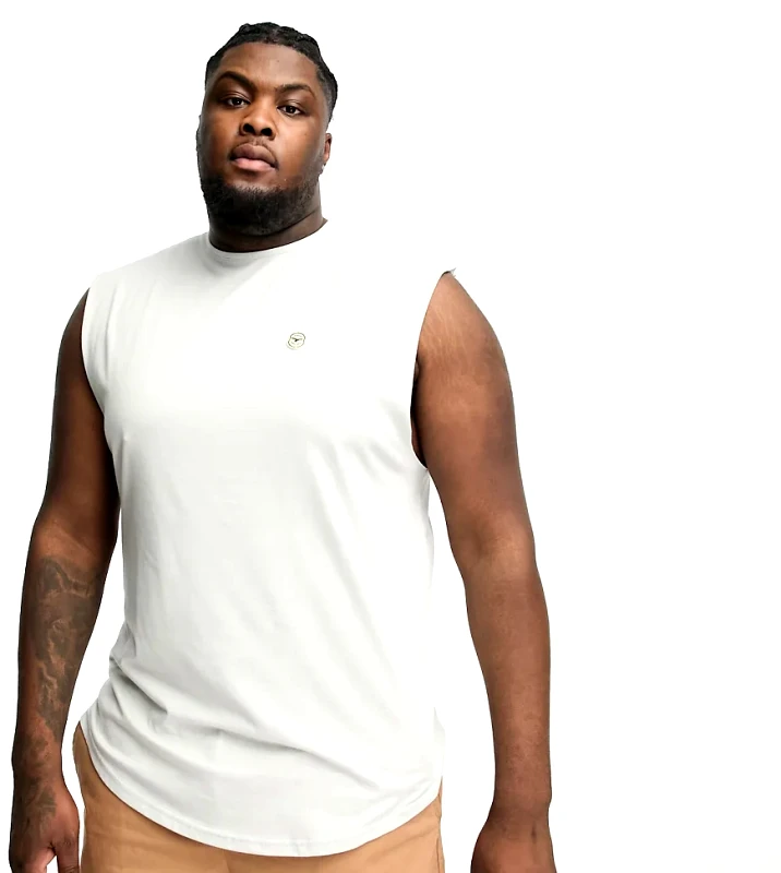 Le Breve Le Breve Plus vest in light grey
