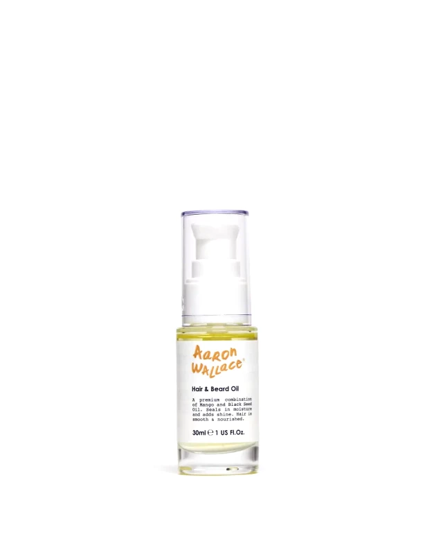 Aaron Wallace Aaron Wallace Hair & Beard Oil 30ml-No colour