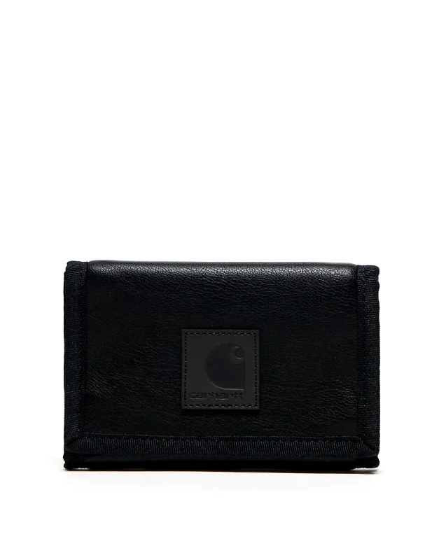 Carhartt WIP Carhartt WIP norwich wallet in faux leather-Black