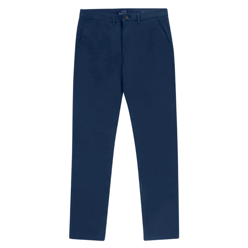 Prince Oliver Prince Oliver Chinos Μπλε (Slim Fit) New Arrival