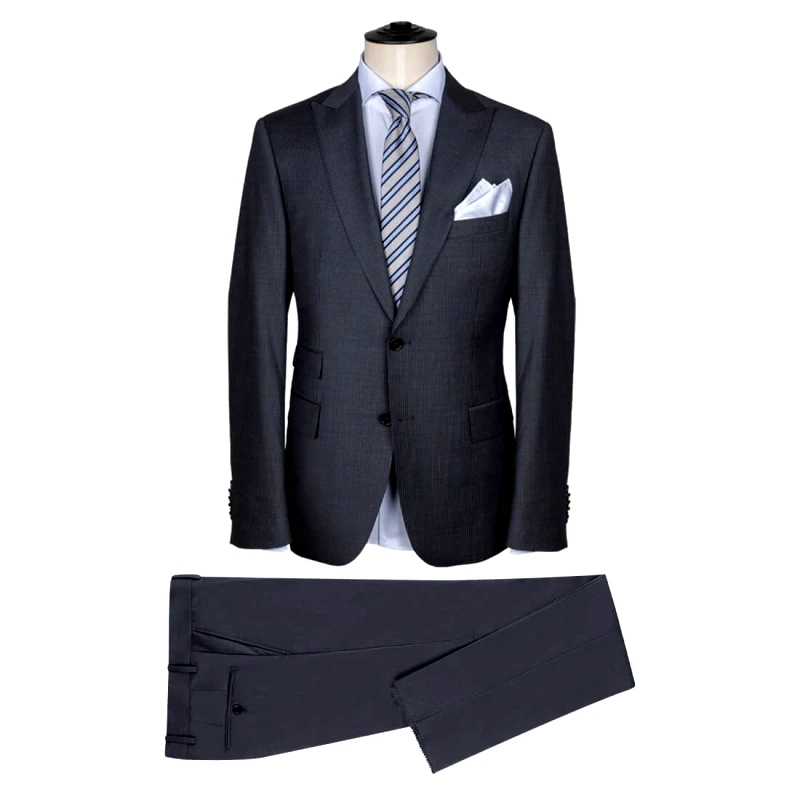 Prince Oliver Prince Oliver Κοστούμι Γκρι Ριγέ (Modern Fit)