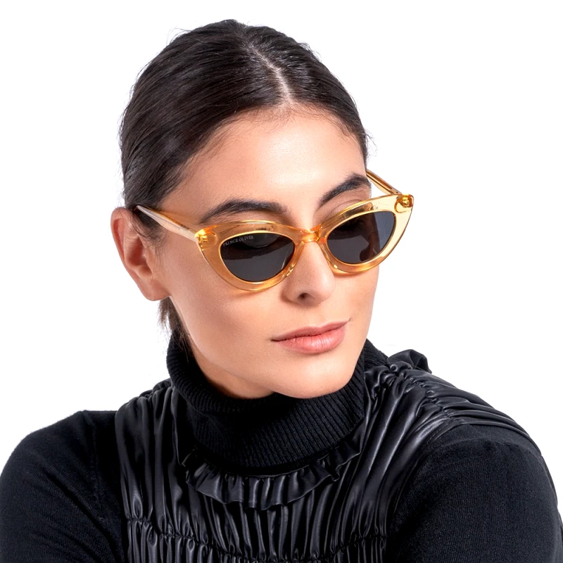 Prince Oliver Prince Oliver Γυαλιά Ηλίου Cat Eye Χρυσό "Eyeconic" 4602603722