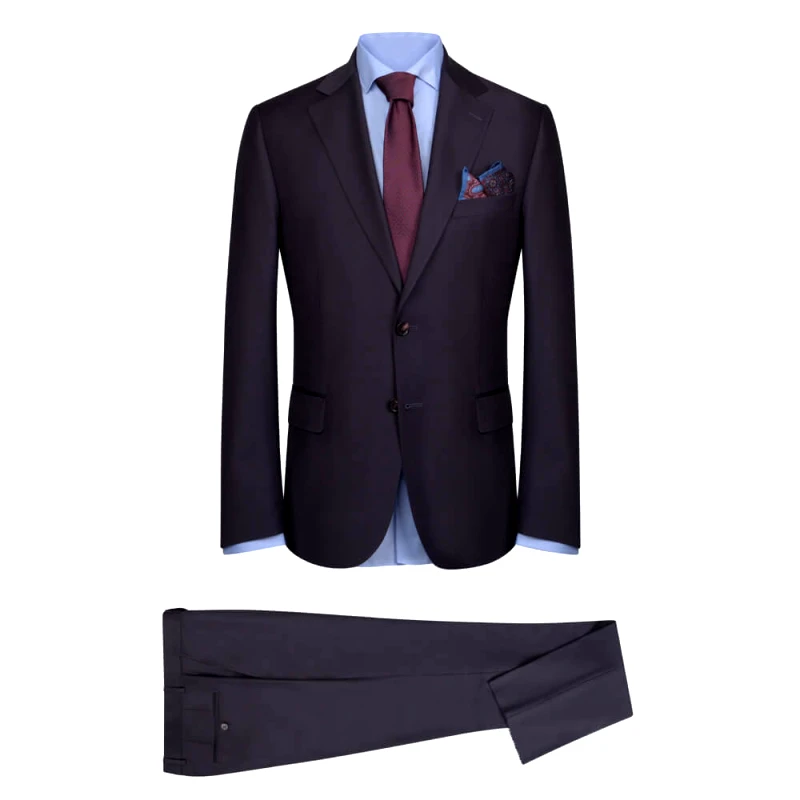 Prince Oliver Prince Oliver Κοστούμι Μπορντώ (Modern Fit) New Arrival