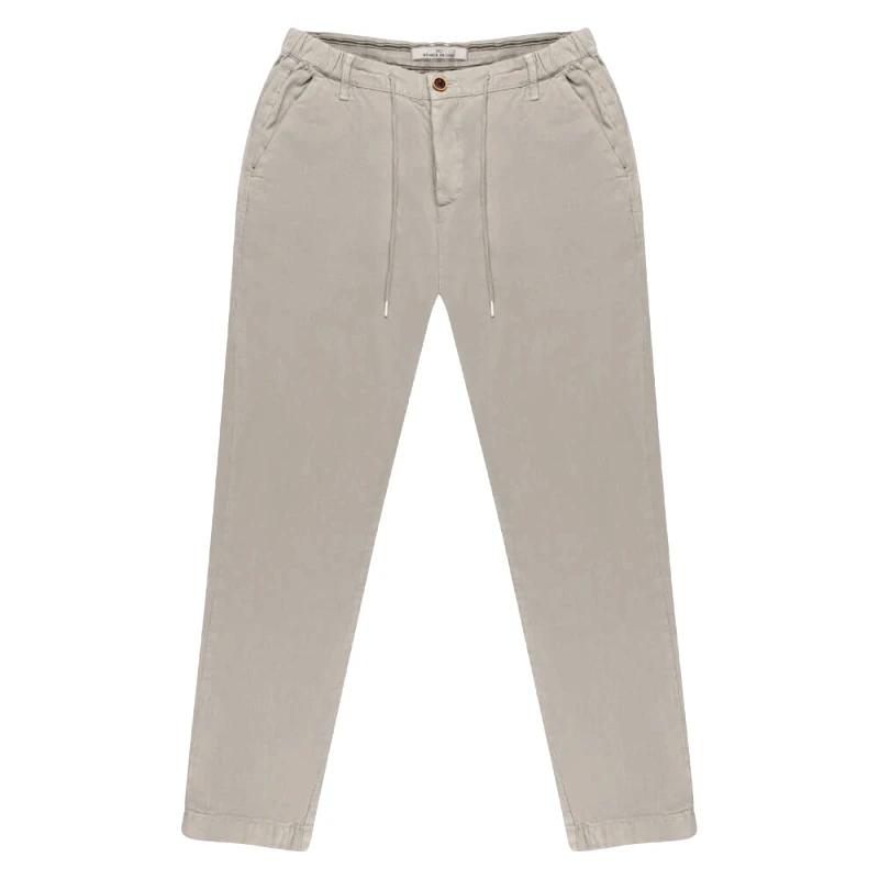 Prince Oliver Designer Tencel Joggers Chinos Εκρού 24h Comfort (Relax Fit)
