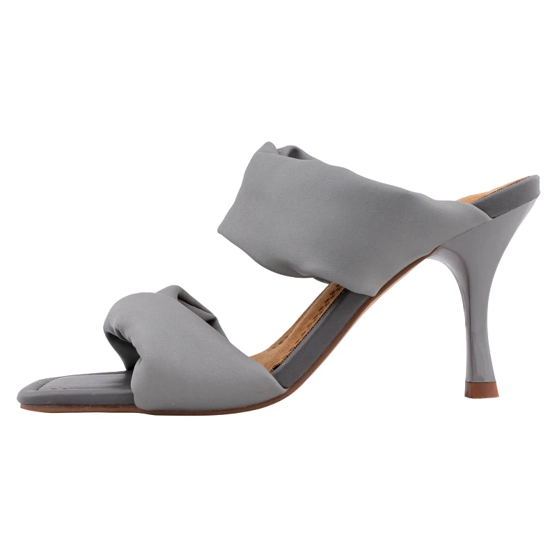 Prince Oliver Γυναικεία Mules Corina Shoes Γκρι