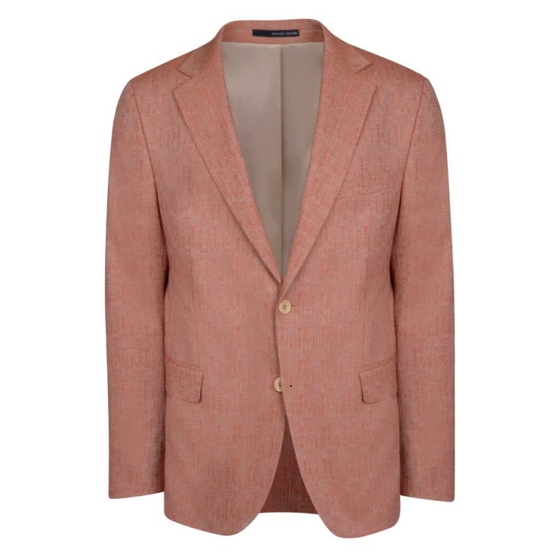 Prince Oliver Prince Oliver Σακάκι Πορτοκαλί (Modern Fit)