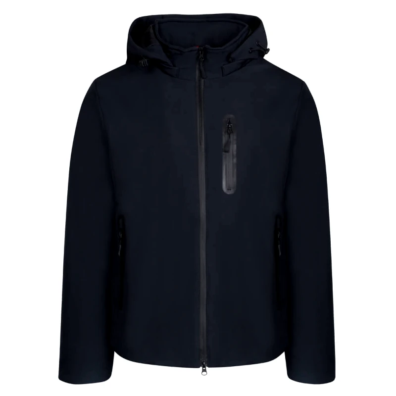 Prince Oliver Hooded Jacket Μπλε Σκούρο( Modern Fit)