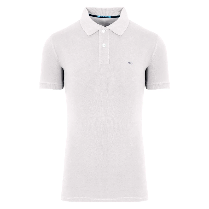 Prince Oliver Prince Oliver Essential Polo Pique Εκρού 100% Cotton (Regular Fit)