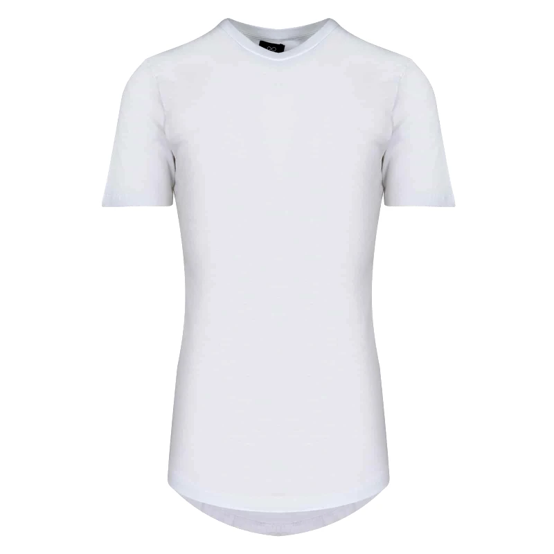 Prince Oliver Essential T-Shirt Λευκό Round Neck (Comfort Fit) 100% Cotton