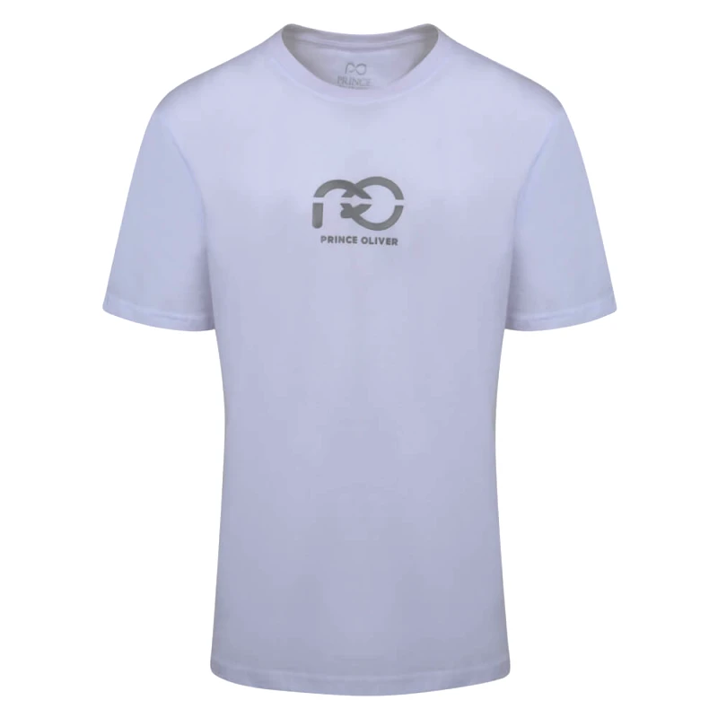 Prince Oliver Brand New Τ-Shirt Λευκό 100% Cotton (Modern Fit)