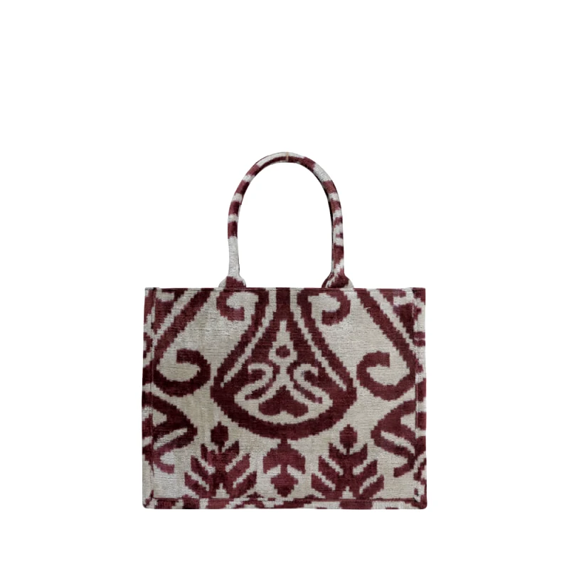 Prince Oliver Ράνια Tote Bag Μπεζ Με Print