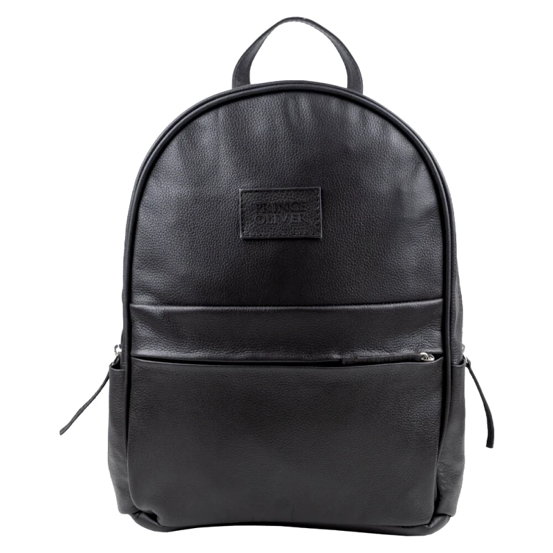 Prince Oliver Prince Oliver Ανδρικό Σακίδιο Πλάτης Backpack Καφέ "Original Leather"