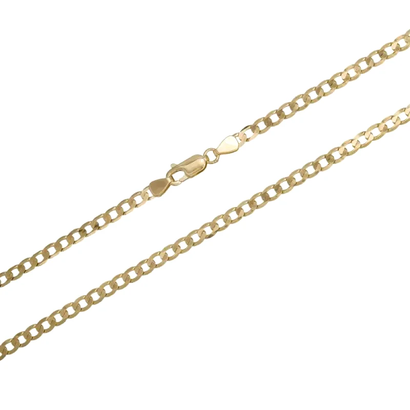 Χρυσή καδένα λαιμού κουρμέτ Κ9 042309 042309 Χρυσός 9 Καράτια