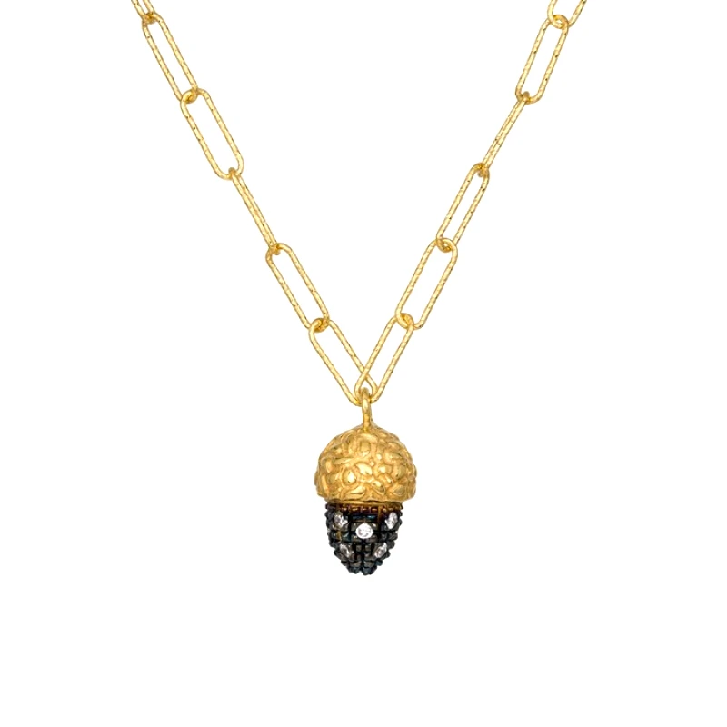 Γυναικείο κολιέ 925 Pine Cone 038997 038997 Ασήμι