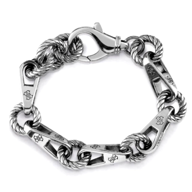 Γυναικείο βραχιόλι Guess Steel 4g Vintage JUBB01011JWASS JUBB01011JWASS Ατσάλι