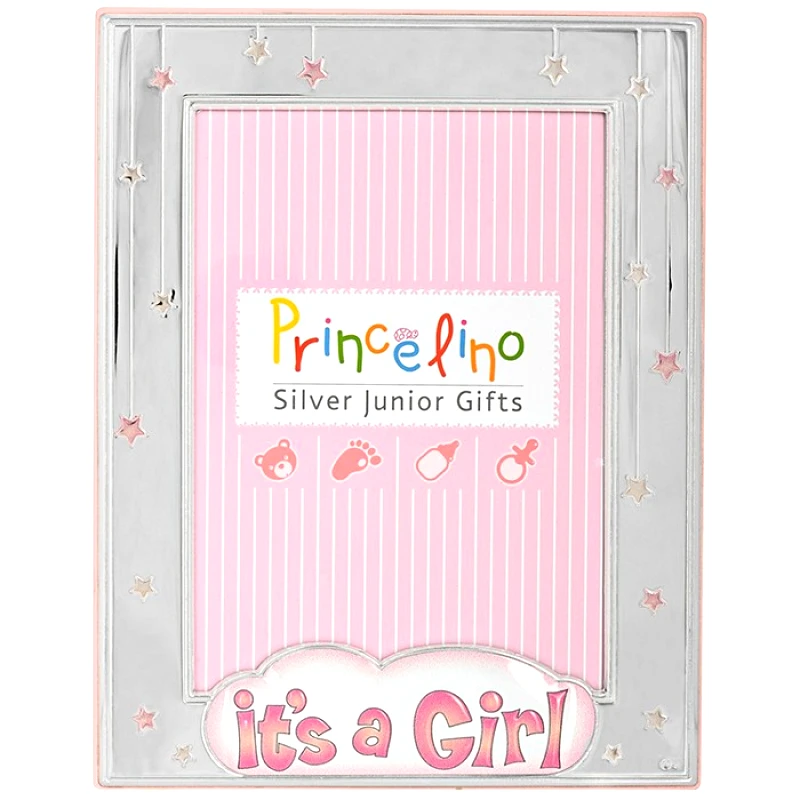 Παιδική κορνίζα ασημένια "It's a girl" MA/148D-R MA/148D-R Ασήμι