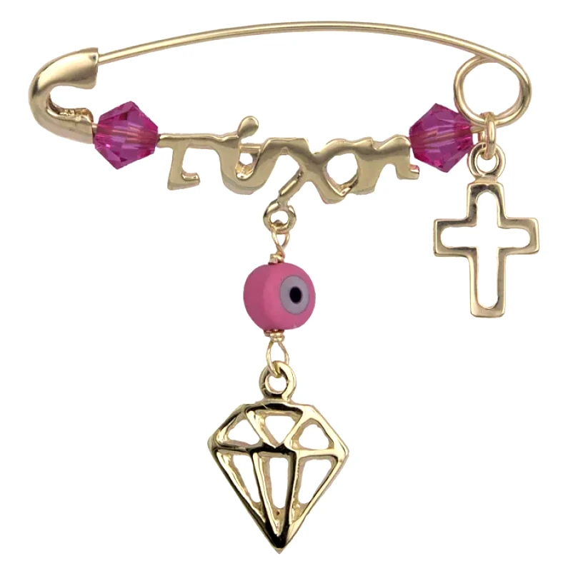 Παραμάνα για κοριτσάκι τύχη Κ14 021101 021101 Χρυσός 14 Καράτια