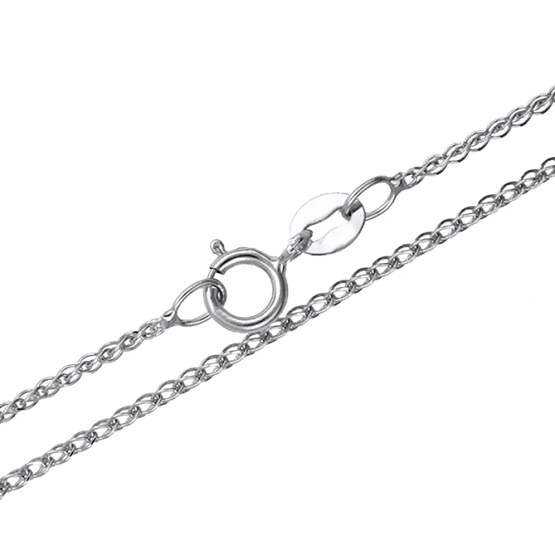 Αλυσίδα λευκόχρυση 14Κ 048449 048449 Χρυσός 14 Καράτια