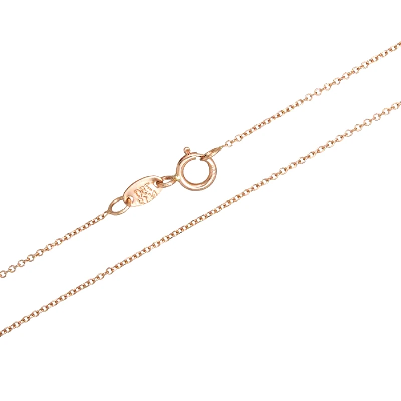 Αλυσίδα λαιμού Κ18 ροζ gold 029214 029214 Χρυσός 18 Καράτια
