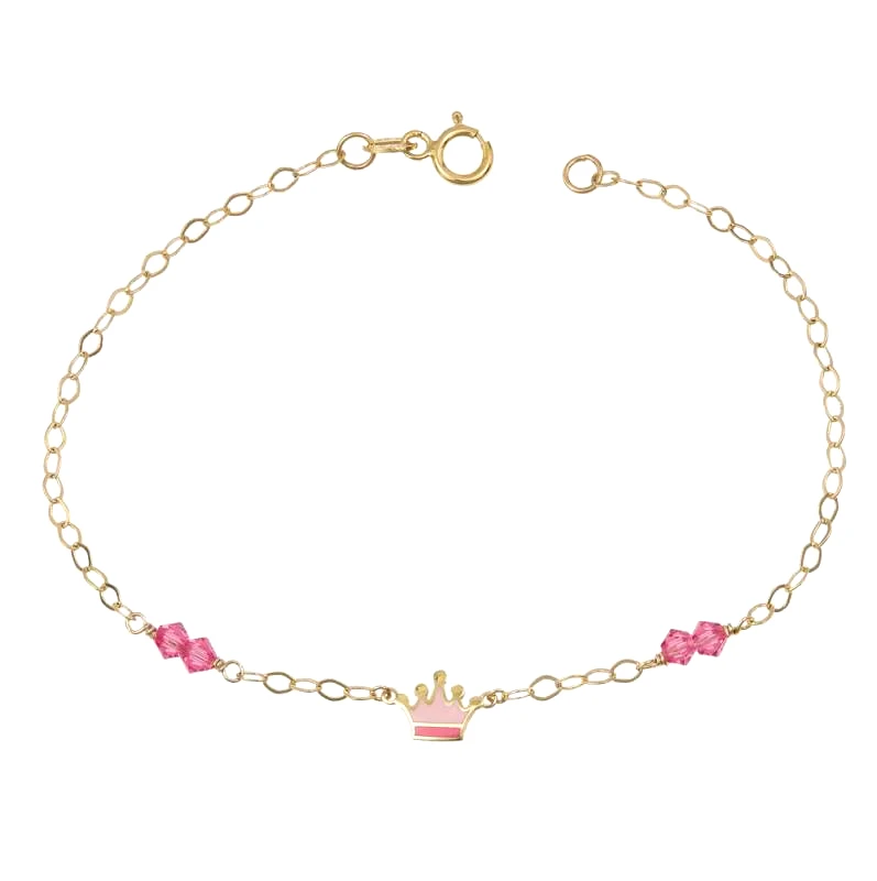 Παιδικό βραχιόλι princess K14 046050 046050 Χρυσός 14 Καράτια