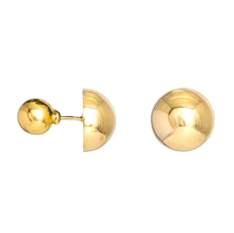 Επίχρυσα bulle σκουλαρίκια 925 Gold Pearl 050510 050510 Ασήμι