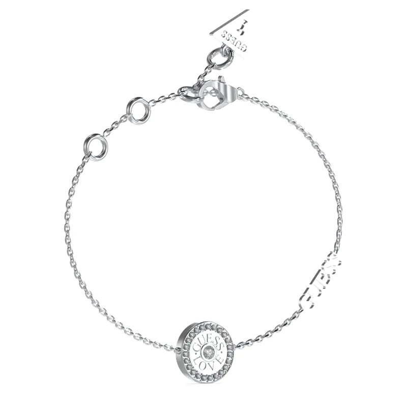Γυναικείο βραχιόλι Guess Love Stainless Steel JUBB04082JWRHL JUBB04082JWRHL Ατσάλι