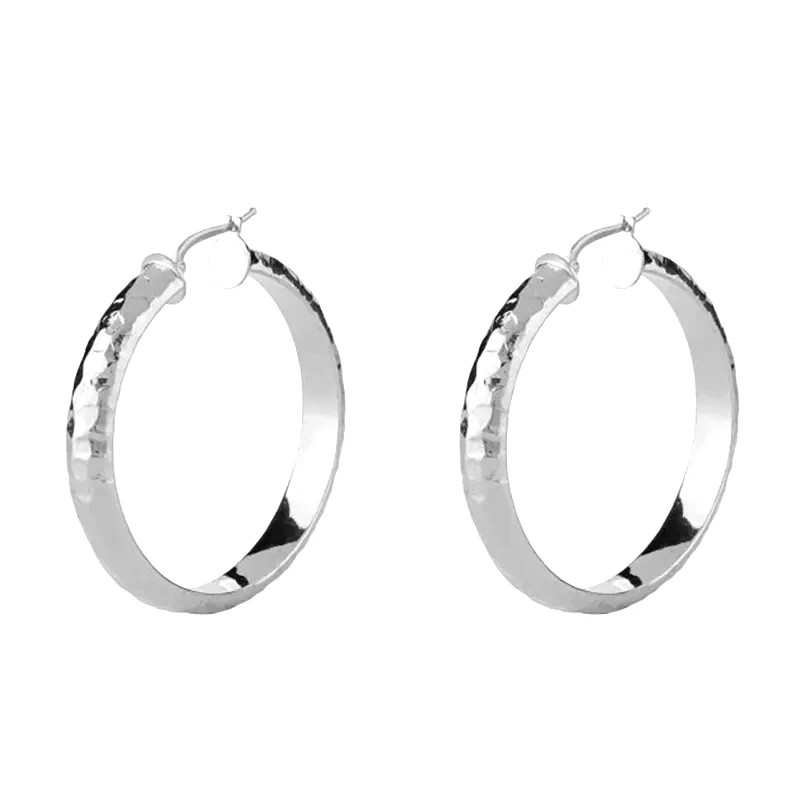 Ατσάλινοι κρίκοι Guess Hoops I Did it Again JUBE04190JWRHT/U JUBE04190JWRHT/U Ατσάλι