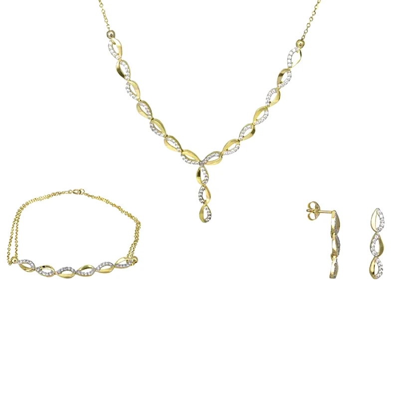 Σετ γάμου - αρραβώνα Κ9 SET026702 SET026702 Χρυσός 9 Καράτια