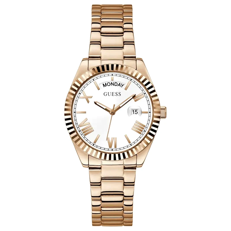 Guess Luna Rose Gold Stainless Steel Bracelet GW0308L3 GW0308L3 Ατσάλι