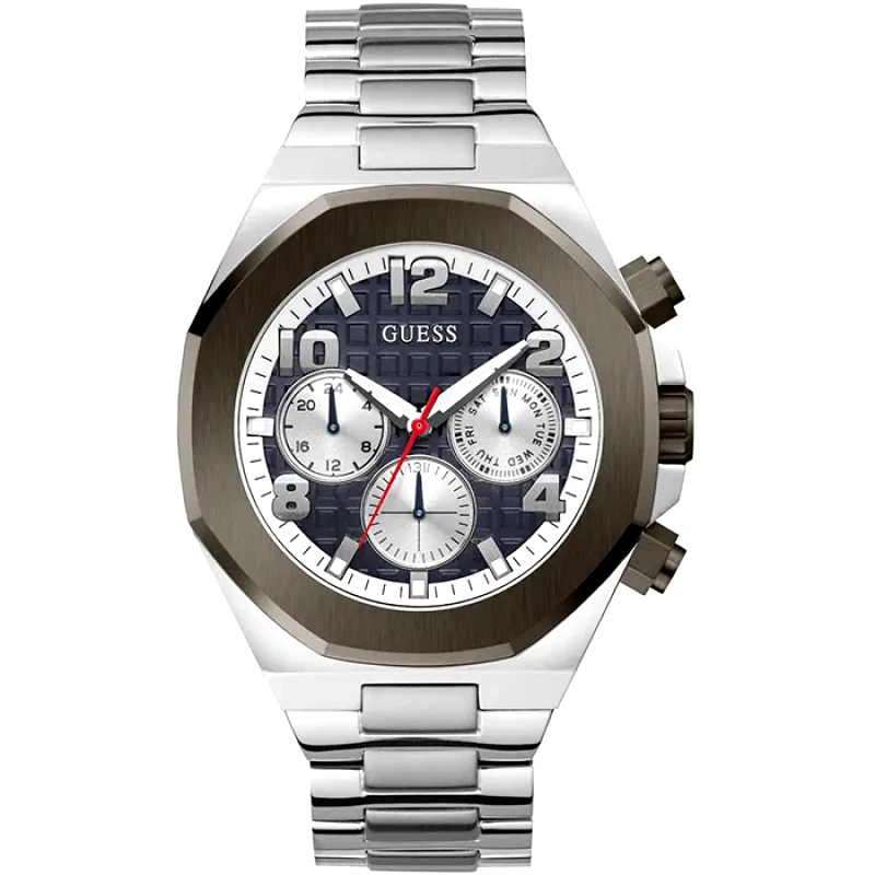 Ανδρικό Guess Ρολόι με χρονογράφους GW0489G1 GW0489G1 Ατσάλι
