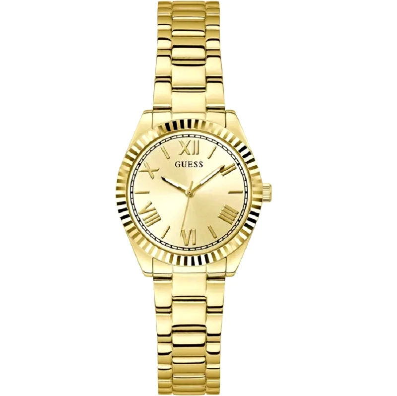 Ρολόι GUESS Mini Luna Gold Stainless Steel Bracelet GW0687L2 GW0687L2 Ατσάλι