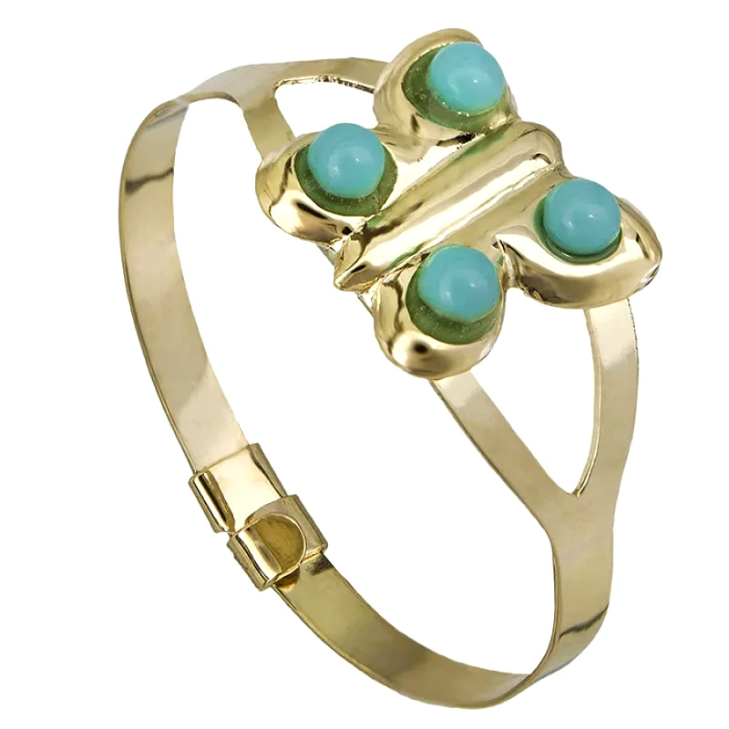 Δαχτυλίδι Κ9 πεταλούδα με ζιργκόν 026834 026834 Χρυσός 9 Καράτια