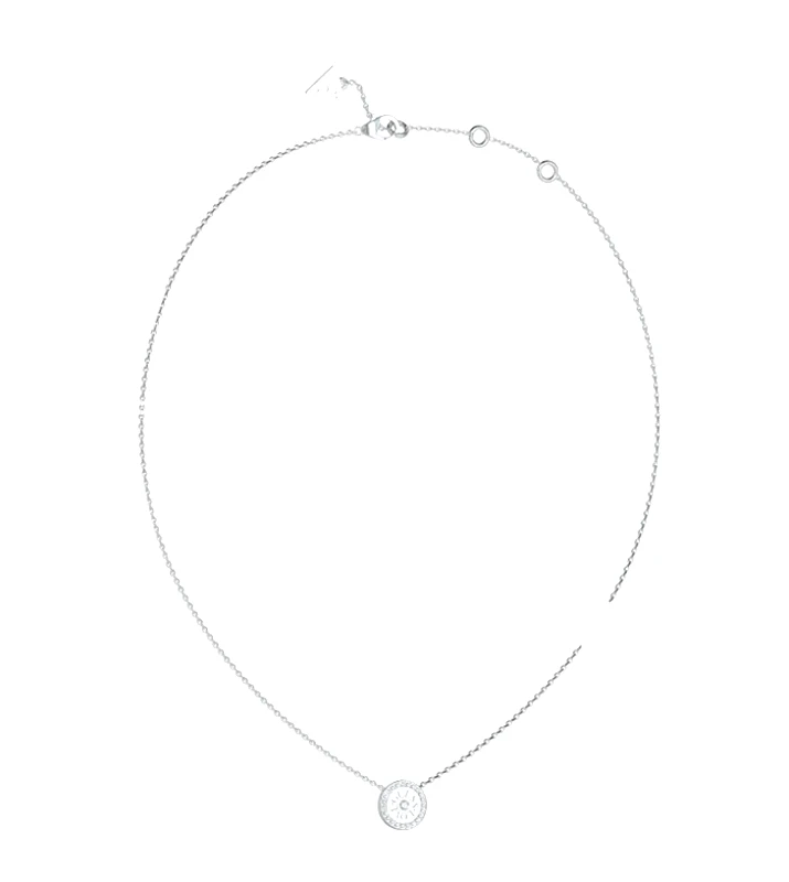 Γυναικείο κολιέ με μοτίφ Guess Steel Love Guess JUBN04080JWRHT/U JUBN04080JWRHT/U Ατσάλι