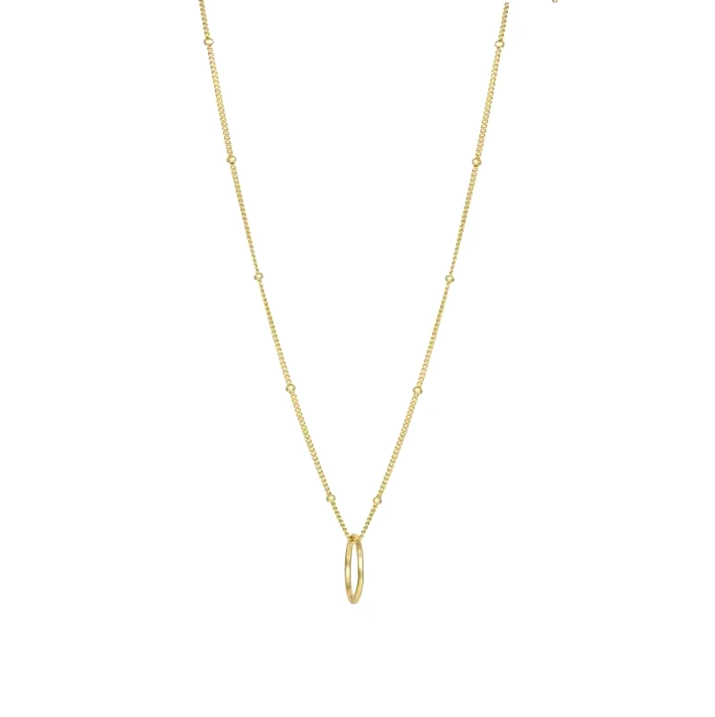Επίχρυσό κολιέ 925 Honor Circle Pendant 60302181903C 60302181903C Ασήμι