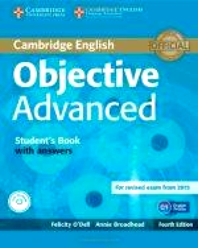 CAMBRIDGE OBJECTIVE ADVANCED STUDENTS BOOK WITHOUT ANSWERS+CD-ROM 4th EDITION