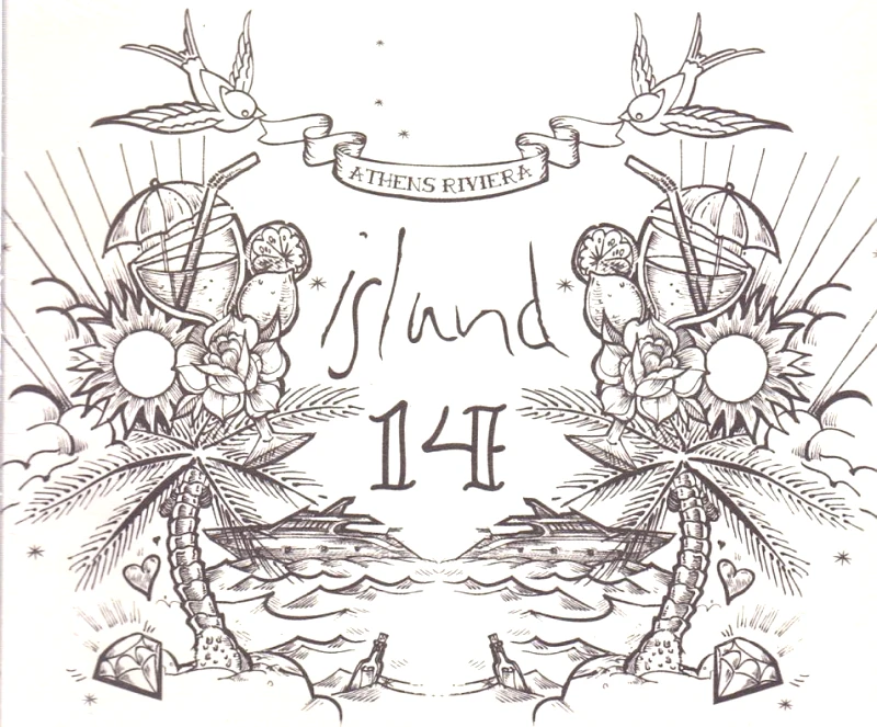 MINOS EMI VARIOUS/ ISLAND 14 (ATHENS RIVIERA)- CD