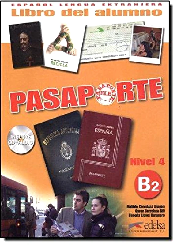 EDELSA PASAPORTE B2 LIBRO DEL ALUMNO (+CD) NIVEL 4