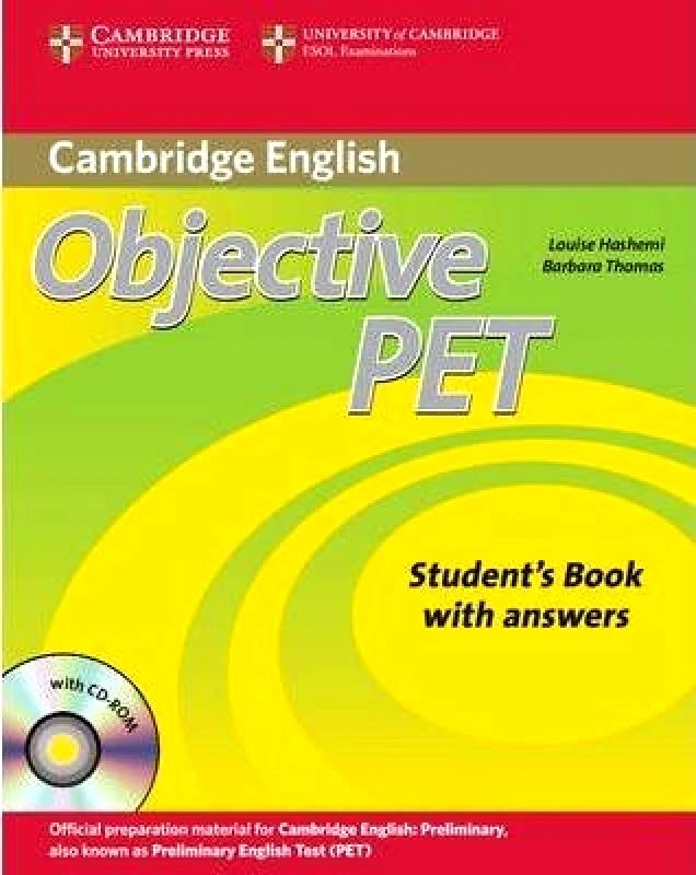 CAMBRIDGE OBJECTIVE PET STUDENTS BOOK WITH ANSWERS
