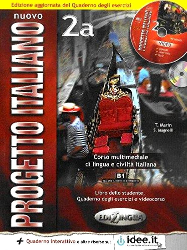 EDILINGUA NUEVO PROGETTO ITALIANO 2A+CD+DVD