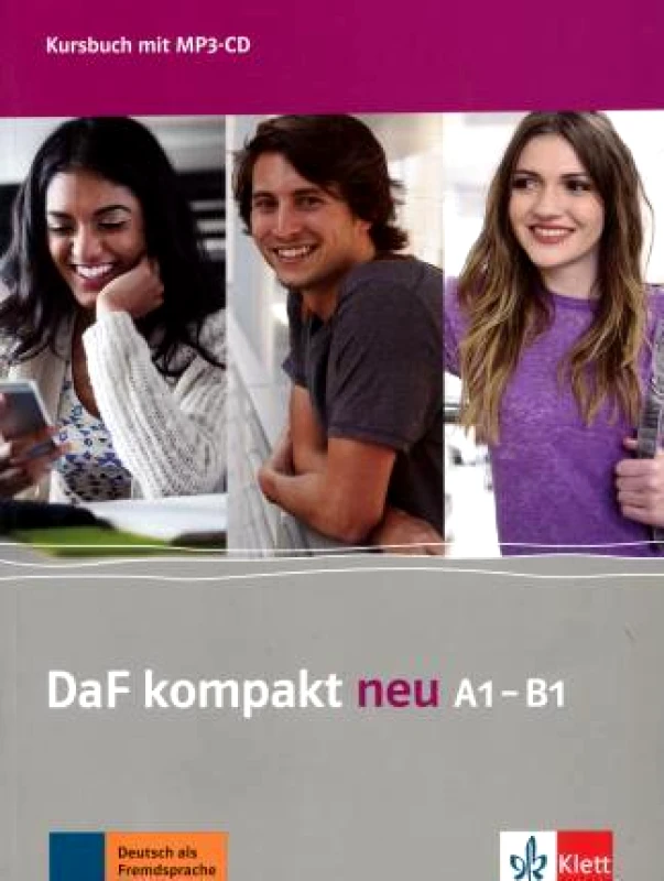KLETT DAF KOMPAKT NEU A1-B1 KURSBUCH MIT MP3-CD