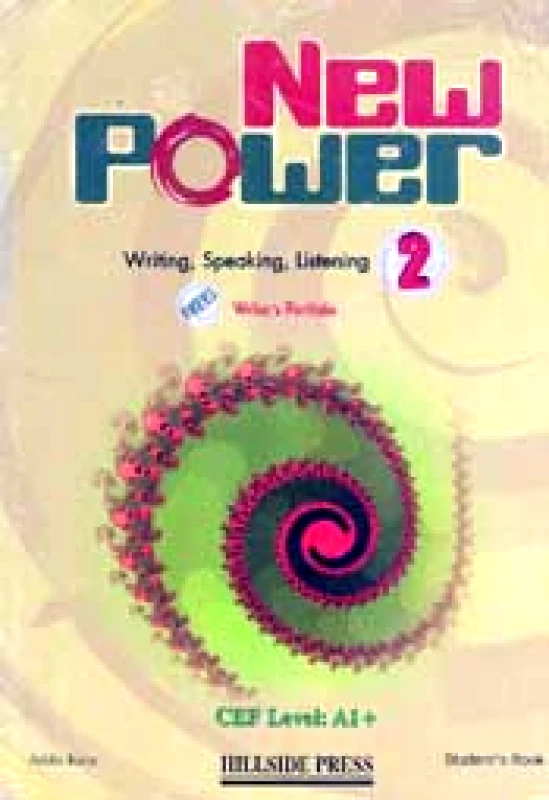 HILLSIDE PRESS NEW POWER 2 STUDENTS BOOK+PORTOFOLIO CEF LEVEL A1+